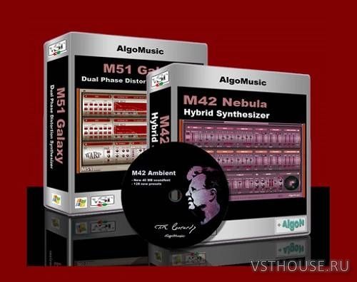 AlgoMusic - Enceladus, M42 Nebula 2, M51 Galaxy, AMB Electra Bass