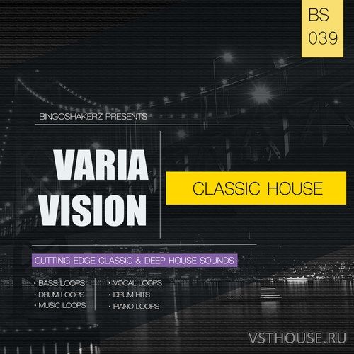 Bingoshakerz - Variavision Classic House (WAV) Bingoshakerz - Variavision Classic House (WAV)