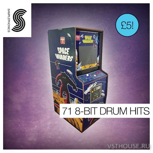 Samplephonics - 71 8-BIT DRUM HITS (WAV)