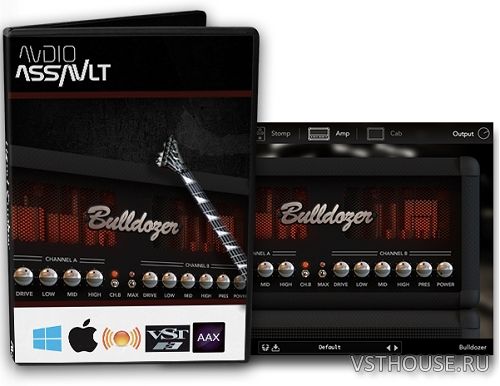 Audio Assault - Bulldozer v1.2 VST,VST3,AU,AAX & RTAS WIN.OSX