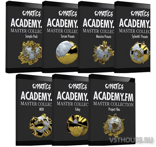 Cymatics Academy - The Master Collection (WAV, MIDI, SYNTH PRESET) Cymatics Academy - The Master Collection (WAV, MIDI, SYNTH PRESET)