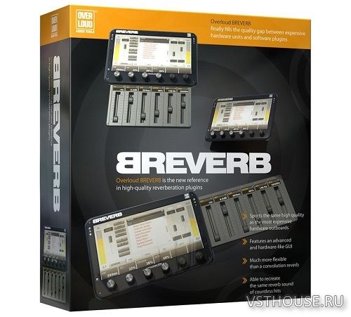 Overloud - BREVERB 2.1.10 VST, VST3, RTAS, AAX x86 x64 Overloud - BREVERB 2.1.10 VST, VST3, RTAS, AAX x86 x64