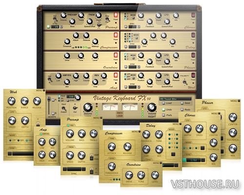 Overloud - Vintage Keyboard FX 2.2.17 VST, RTAS, AAX x86 x64 Overloud - Vintage Keyboard FX 2.2.17 VST, RTAS, AAX x86 x64