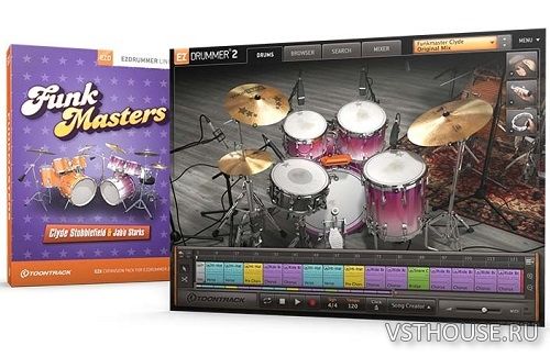 Toontrack - EZX FunkMasters v1.5.4 NO INSTALL (SOUNDBANK) Toontrack - EZX FunkMasters v1.5.4 NO INSTALL (SOUNDBANK)
