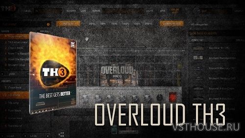 Overloud - TH3 v3.4.2 STANDALONE, VST, VST3, RTAS, AAX x86 x64 Overloud - TH3 v3.4.2 STANDALONE, VST, VST3, RTAS, AAX x86 x64