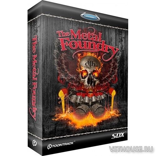 Toontrack - The Metal Foundry SDX v.1.5.0 Update Only PC Toontrack - The Metal Foundry SDX v.1.5.0 Update Only PC