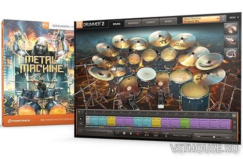 Toontrack - EZX Metal Machine v1.5.2 NO INSTALL (SOUNDBANK) Toontrack - EZX Metal Machine v1.5.2 NO INSTALL (SOUNDBANK)