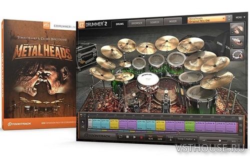 Toontrack - EZX Metalheads v1.5.1 NO INSTALL (SOUNDBANK) Toontrack - EZX Metalheads v1.5.1 NO INSTALL (SOUNDBANK)