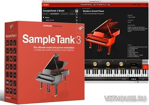 IK Multimedia - Sample Tank 3 3.7.0 IK Multimedia - Sample Tank 3 3.7.0