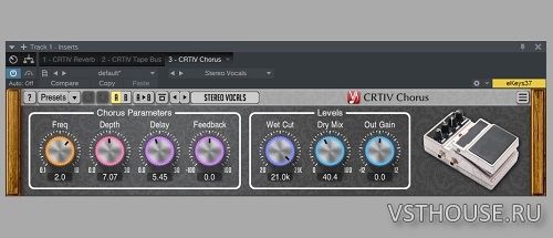 Voxengo - CRTIV Chorus 1.0 VST, VST3, AAX x86 x64