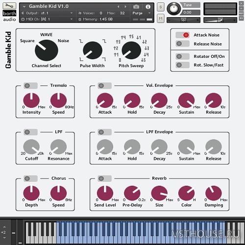borth-audio - Gamble Kid (KONTAKT)