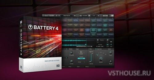 Native Instruments - Battery 4.1.6 STANDALONE, VSTi, AAX x86 x64