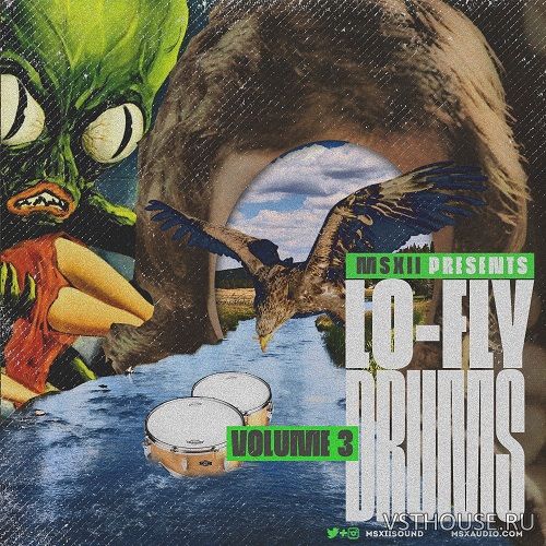 MSXII - Lo-Fly Drums 3 (WAV)