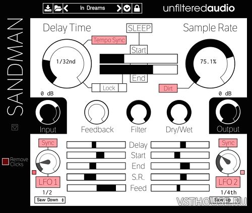 Unfiltered Audio - Sandman 1.3.0 VST, VST3, AAX x86 x64 Unfiltered Audio - Sandman 1.3.0 VST, VST3, AAX x86 x64