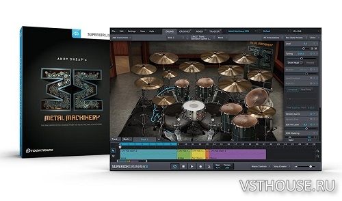 Toontrack - Metal Machinery SDX v1.5 (SUPERIOR DRUMMER) Toontrack - Metal Machinery SDX v1.5 (SUPERIOR DRUMMER)