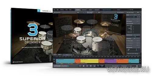 Toontrack - Superior Drummer 3 3.0.2 STANDALONE, VSTi x64
