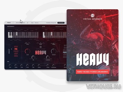 uJAM - Virtual Drummer HEAVY 1.0.0.932 VSTi, AAX x86 x64