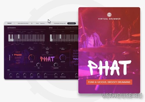 uJAM - Virtual Drummer PHAT 1.0.0.531 VSTi, AAX x86 x64
