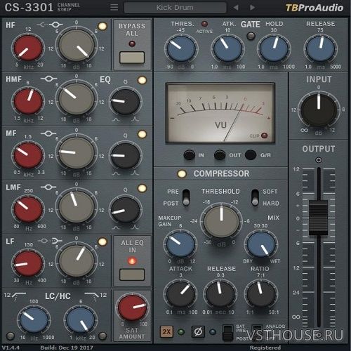 TBProAudio - CS-3301 1.4.4 VST, VST3, RTAS, AAX x86 x64 TBProAudio - CS-3301 1.4.4 VST, VST3, RTAS, AAX x86 x64