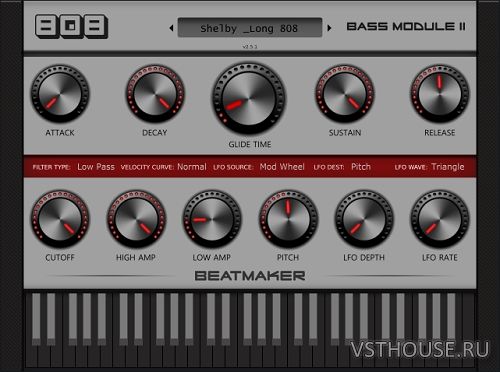 BeatMaker - 808 Bass Module 2.5.1 VSTi, VSTi3, AU WIN.OSX x86 x64 BeatMaker - 808 Bass Module 2.5.1 VSTi, VSTi3, AU WIN.OSX x86 x64