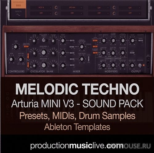 Production Music Live - Arturia Mini V3 Sound Pack - Melodic Techno Production Music Live - Arturia Mini V3 Sound Pack - Melodic Techno