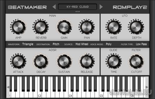 BeatMaker - Romplay 2.5.0 VSTi, VSTi3, AU WIN.OSX x86 x64