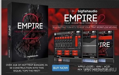 Big Fish Audio - Empire 2 Trap Construction Kits (KONTAKT) Big Fish Audio - Empire 2 Trap Construction Kits (KONTAKT)