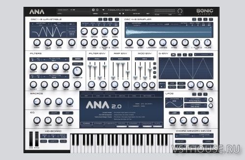 Sonic Academy - ANA 2.0.3 r2, VST, AAX, x86 x64 NO INSTALL