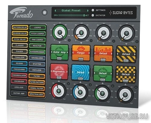Sugar Bytes - Turnado 1.6.1 STANDALONE, VST, VST3, AAX AU WIN.OSX