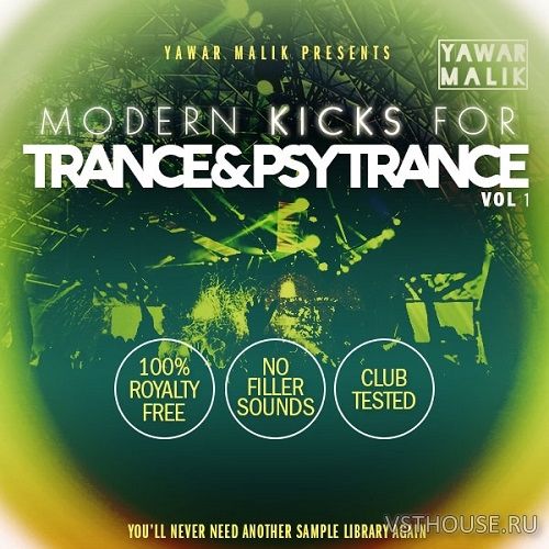 Yawar Malik - Modern Kicks for Trance & Psy Vol.1 (WAV)