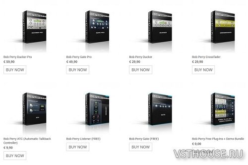 Bob Perry Audio - Plug-Ins Bundle 2.0.0 VST, VST3 x86 x64