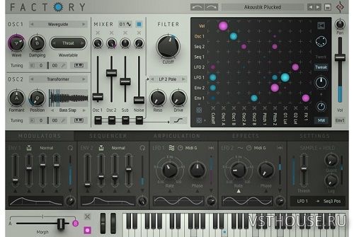 Sugar Bytes - Factory 1.0.4 STANDALONE, VSTi, VSTi3, AAX, AU WIN.OSX