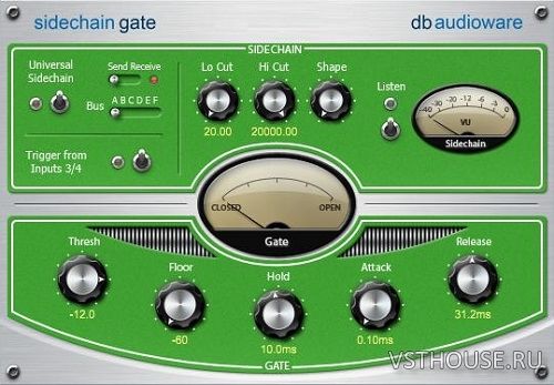 db-audioware - Sidechain Gate 2.0.0 VST x86 x64