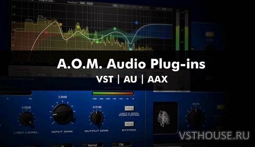 AOM Factory - Total Bundle 1.8.2 VST, VST3, AAX ,AU WIN.OSX x86 x64 AOM Factory - Total Bundle 1.8.2 VST, VST3, AAX ,AU WIN.OSX x86 x64