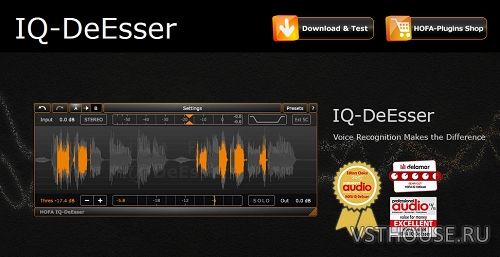 HOFA-Plugins - HOFA IQ-DeEsser 1.0.4 VST, VST3, RTAS, AAX x86 x64 HOFA-Plugins - HOFA IQ-DeEsser 1.0.4 VST, VST3, RTAS, AAX x86 x64