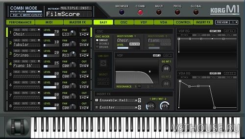 KORG - M1 1.7.2 STANDALONE, VSTi x86 x64 KORG - M1 1.7.2 STANDALONE, VSTi x86 x64