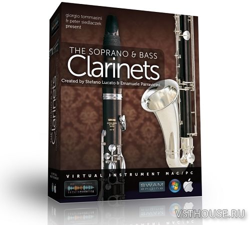 SWAM engine - SWAM The Soprano and Bass Clarinets 2.6.1 VSTi, AAX x64 SWAM engine - SWAM The Soprano and Bass Clarinets 2.6.1 VSTi, AAX x64