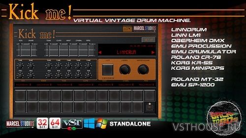 MARCEL Studios - KICKme STANDALONE, VSTi x86 x64 MARCEL Studios - KICKme STANDALONE, VSTi x86 x64