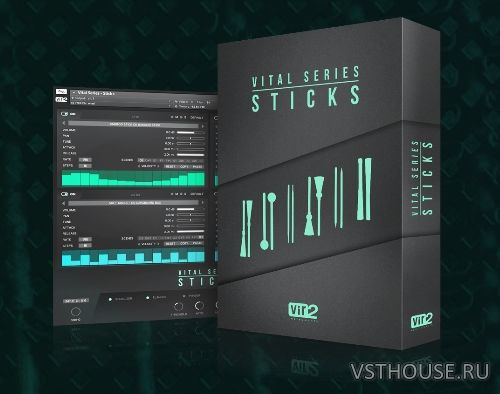 Vir2 Instruments - Vital Series Sticks (KONTAKT) Vir2 Instruments - Vital Series Sticks (KONTAKT)