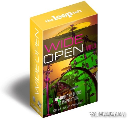 The Loop Loft - Wide Open Drums Vol.3 (WAV, MASCHINE) The Loop Loft - Wide Open Drums Vol.3 (WAV, MASCHINE)
