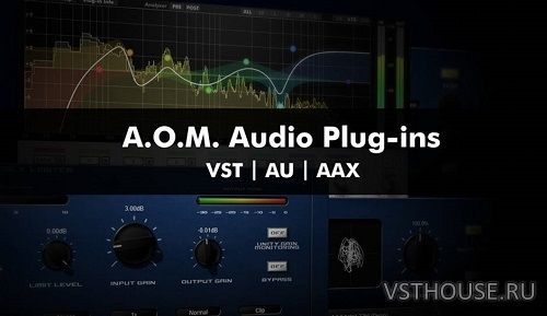 AOM Factory - Total Bundle 1.9.1 VST, VST3, AAX, AU WIN.OSX x86 x64 AOM Factory - Total Bundle 1.9.1 VST, VST3, AAX, AU WIN.OSX x86 x64
