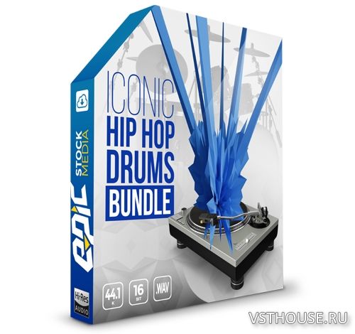 Epic Stock Media - Iconic Hip Hop Drums Bundle (WAV) Epic Stock Media - Iconic Hip Hop Drums Bundle (WAV)