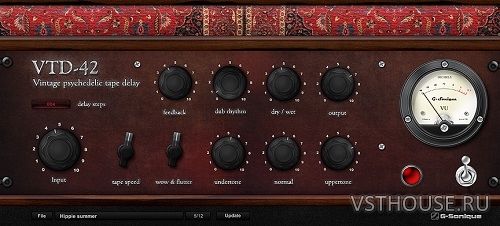 G-sonique - Vintage Psychedelic Delay VTD-42 VST x86 G-sonique - Vintage Psychedelic Delay VTD-42 VST x86