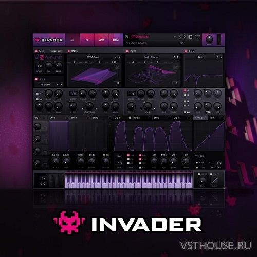 Delicate Beats - Invader for SERUM (SYNTH PRESET) Delicate Beats - Invader for SERUM (SYNTH PRESET)