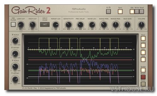 TBProAudio - GainRider2 v1.0.4 CE-V.R VST, VST3, RTAS, AAX x86 x64
