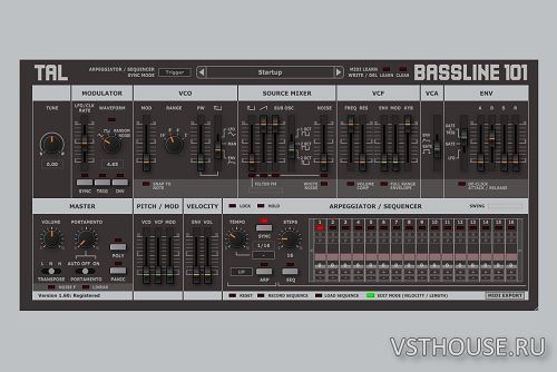 Togu Audio Line - TAL-BassLine-101 2.0.0 VSTi, AAX, AU WIN.OSX x86 x64 Togu Audio Line - TAL-BassLine-101 2.0.0 VSTi, AAX, AU WIN.OSX x86 x64