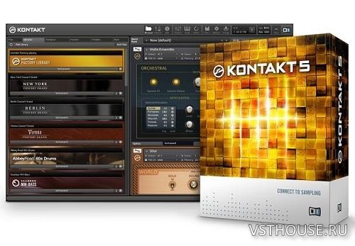 Native Instruments - Kontakt v5.8.0 STANDALONE, VSTi x86 x64 PORTABLE