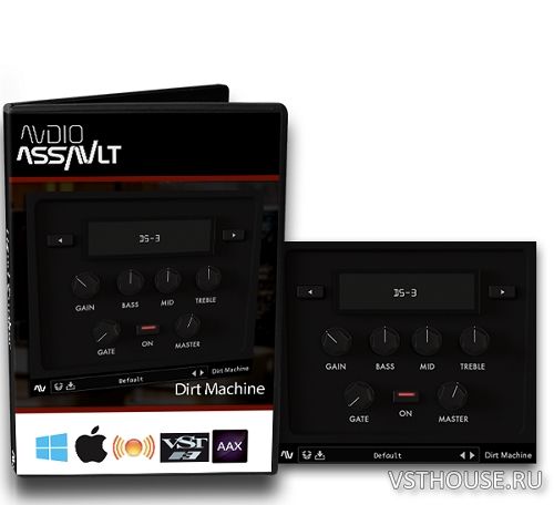 Audio Assault - Dirt Machine 1.0 VST, VST3, RTAS, AAX, AU WIN.OSX x86