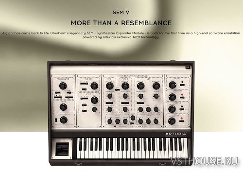 Arturia - SEM V2 2.3.0.1391 STANDALONE, VSTi, VSTi3, AAX x86 x64 Arturia - SEM V2 2.3.0.1391 STANDALONE, VSTi, VSTi3, AAX x86 x64