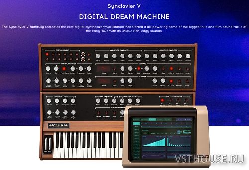 Arturia - Synclavier V 1.3.0.1391 STANDALONE, VSTi, VSTi3, AAX x86 x64 Arturia - Synclavier V 1.3.0.1391 STANDALONE, VSTi, VSTi3, AAX x86 x64